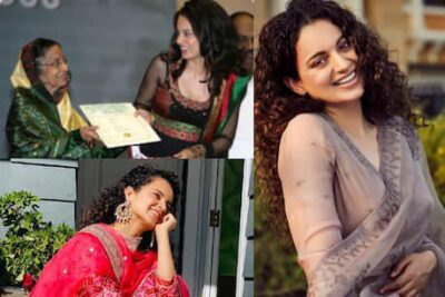 कंगना रनौत को जब राष्ट्रपति से मिलना था पुरस्कार, तो पैसों की तंगी के चलते खुद डिजाइन की थी अपनी ड्रेस