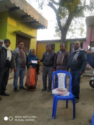 जौनपुर/लखनपुर: युद्ध स्तर पर चल रहा है सम्राट अशोक भवन का निर्माण कार्य