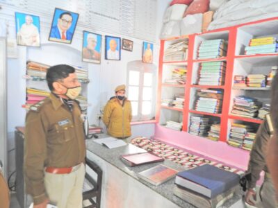 पीलीभीत: पुलिस अधीक्षक ने थाना समाधान दिवस के अवसर पर थाना न्यूरिया एवं अमरिया पर सुनी जनता की समस्याएं व अमरिया थाने का किया  निरीक्षण