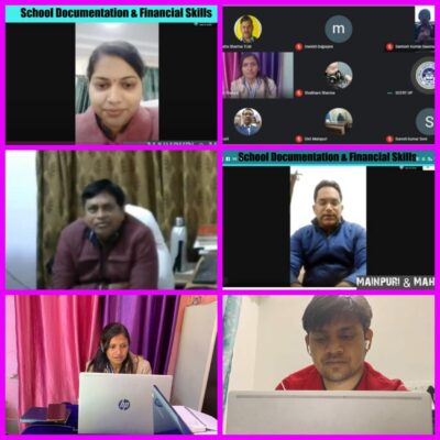 मैनपुरी: जनपद स्तर पर अभिलेखीकरण एवं वित्तीय दक्षता पर बेबेनार एक सार्थक पहल