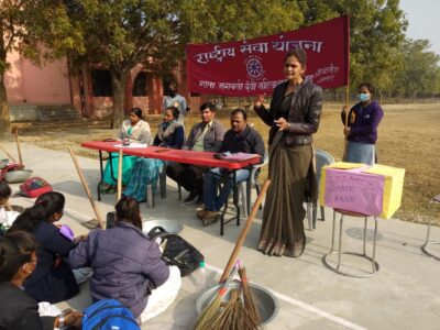 आगरा: माता भगवती देवी राजकीय महिला महाविद्यालय द्वारा राष्ट्रीय सेवा योजना के तहत सम्पन्न हुआ शिविर