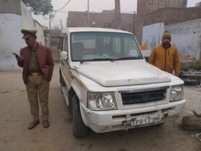 एटा :पुलिस को मिली सफलता, एक टाटा सूमो कार सहित गिरफ्तार।