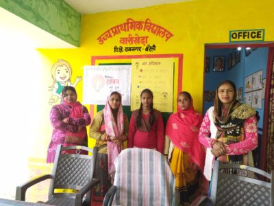 बरेली - मिशन शक्ति के तहत प्रधानाध्यापक बनी कक्षा आठ की छात्रा।