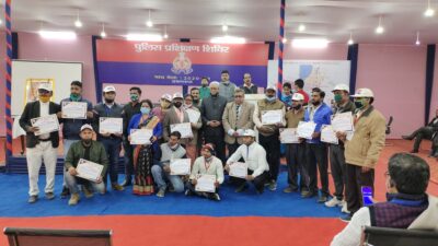 प्रयागराज : जिला अपराध निरोधक समिति के कोरोना वारियर्स का किया गया सम्मान