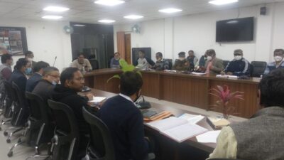 प्रयागराज :जिलाधिकारी ने मौनी अमावस्या के तृतीय स्नान पर्व के दृष्टिगत की समीक्षा बैठक मेला क्षेत्र में हो रही फगिंग पर जताई असंतुष्ठता