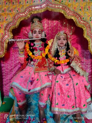 बरेली-सरगम रिसॉर्ट में रासलीला का मंचन