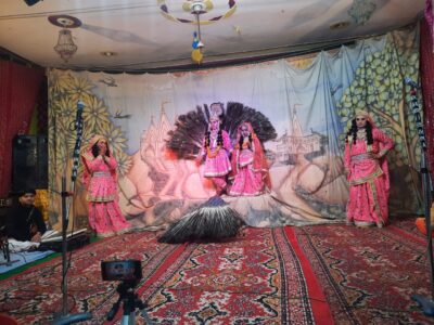 बरेली-आंवला कृष्ण लीलाओं का सजीव मंचन,दर्शक भाव विभोर