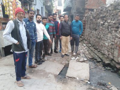 बरेली-श्यामतगंज ओवरब्रिज बाली सड़क का सफाई और निर्माण कार्य कराया जाए