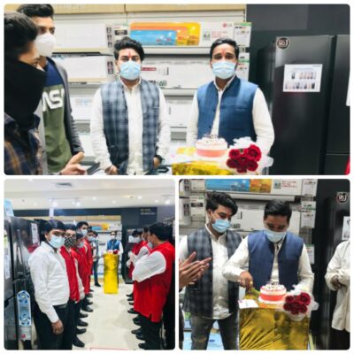 बाराबंकी: लखनऊ के उमराव मॉल,रिलायंस डिजिटल के सबसे प्रीमियम कस्टमर बने कुँवर अमित सिंह