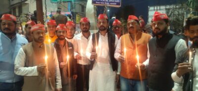 बरेली-अखिल भारतीय विद्यार्थी परिषद आंवला ने शहीद जवानो को दी श्रधांजलि