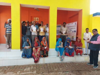 जालौन: जय दुर्गे ब्रिक फील्ड कुठोन्द पर शिविर का आयोजन किया गया