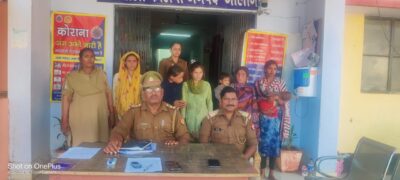 जालौन: कबूतरा डेरा मे छापा मारकर अवैध शराब का जखीरा पकड़ा