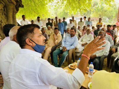 बरेली: सपा और बसपा की सरकारो ने केवल अपना पेट भरने का काम किया - विधायक पप्पू भरतौल।