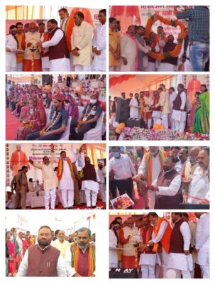 जालौन: मंत्री, श्रम सेवायोजन एवं समन्वय विभाग उ0प्र0 श्री स्वामी प्रसाद मौर्य का जनपद भ्रमण