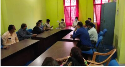 उमरिया :-  तहसील में आगामी होली के त्यौहार को लेकर शांति समिति बैठक संपन्न हुई