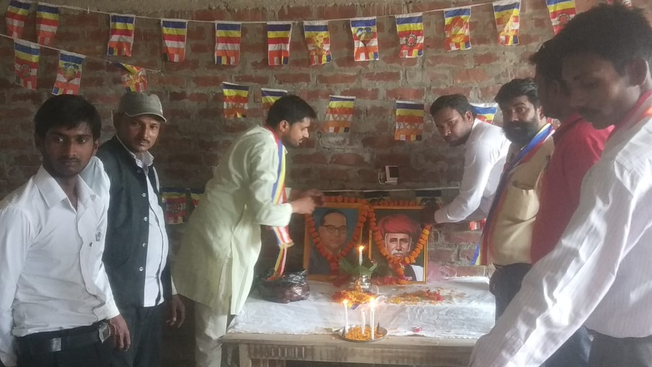 बहराइच : मनाई गई बाबासाहब डॉ.भीमराव अम्बेडकर  की जयंती