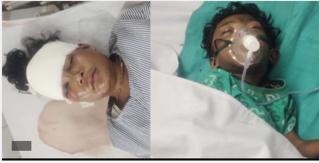 बरेली-दिमागी दिक्कत बनी आफत,बच्चों के साथ कूद गई छत से
