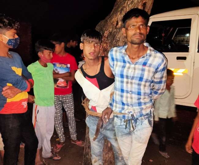 सीतापुर :अपनी मां और बहन को जिंदा जलाने की दो नशेड़ी भाइयों ने की कोशिश