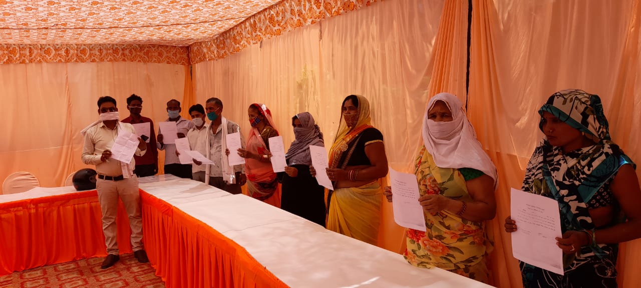 सीतापुर : नवनिर्वाचित प्रधानों का वर्चुअल शपथ ग्रहण का कार्यक्रम संपन्न