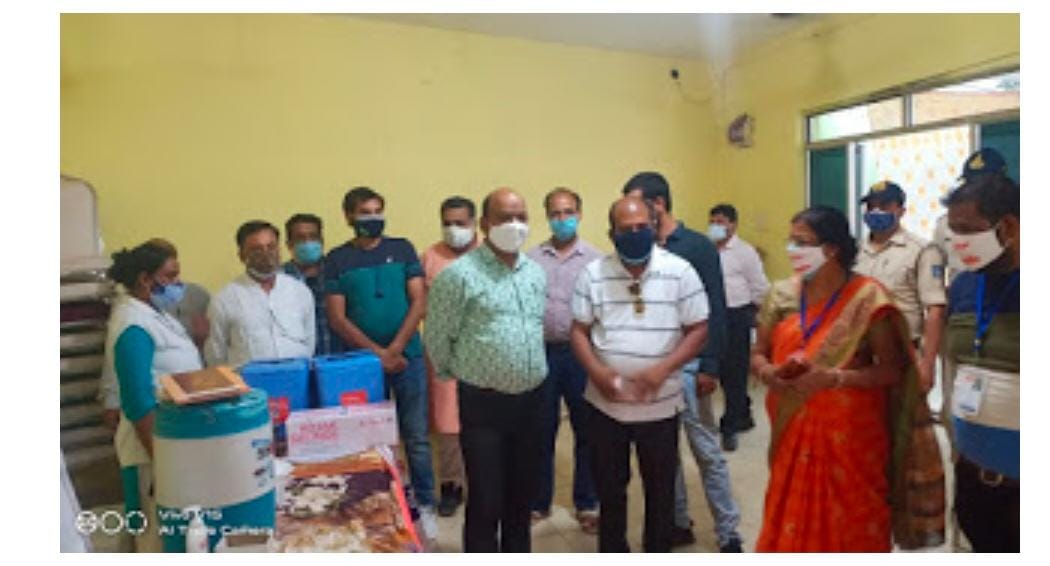 शहडोल - कैट की अगुवाई में सत्त चल रहा जिले में कोविड वैक्सीनेशन का कार्य लगातार चल रहा