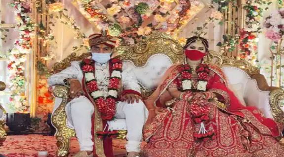 उपमुख्यमंत्री केशव प्रसाद मौर्य के बेटे की हुई शादी