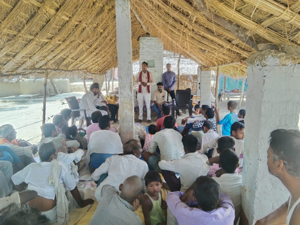शाहजहांपुर चलो बूथ की ओर जन अधिकार पार्टी कार्यकर्ता मीटिंग की बैठक संपन्न हुई ।