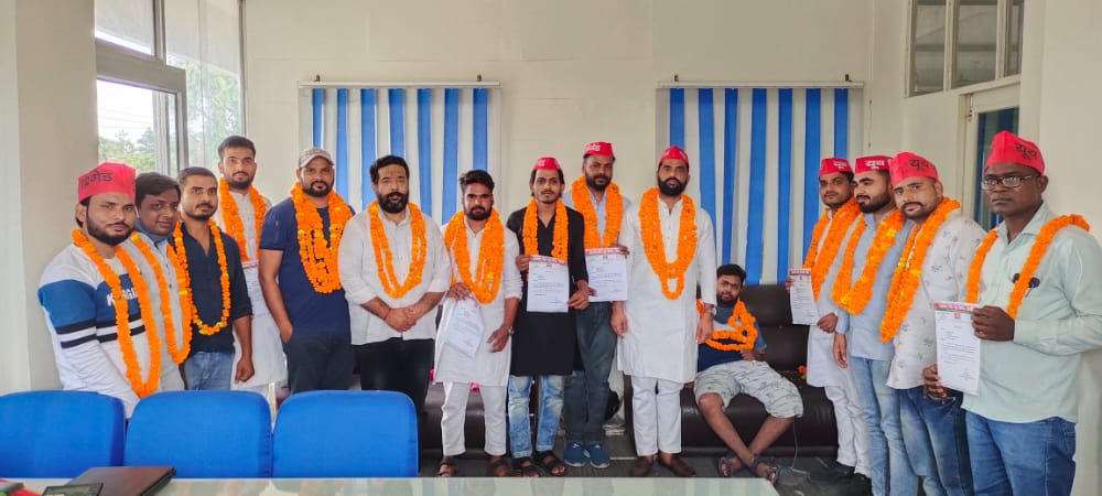 बरेली - बरेली जिले के मुलायम सिंह युथ ब्रिगेड संघटन के पद अधिकारियों की घोषणा।