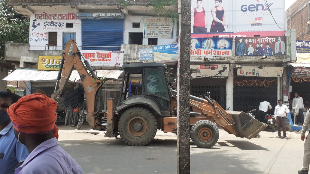 उमरिया:  अवैध अतिक्रमण हटाया गया,छात्र एवम खेल प्रेमी थे प्रभावित