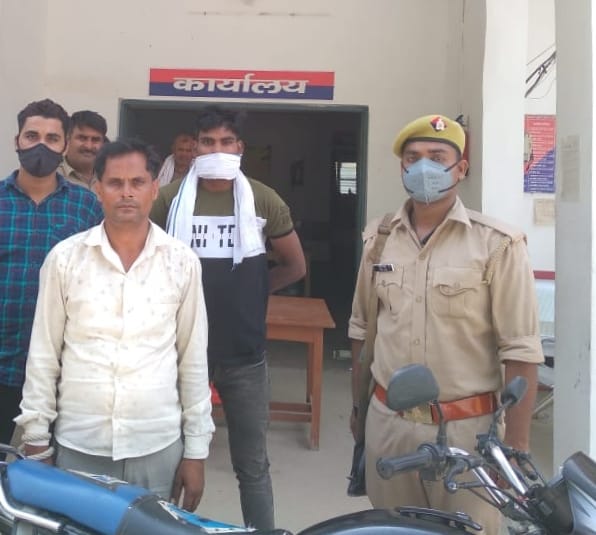 इटावा: नाबालिग बालिका के साथ दुष्कर्म करने वाला आरोपी हुआ गिरफ्तार