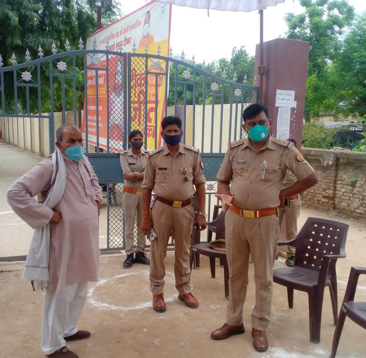 प्रयागराज:ब्लाक प्रमुख के नामांकन व चुनाव को सकुशल सम्पन्न कराने के लिए कटिबद्ध थाना मांडा पुलिस