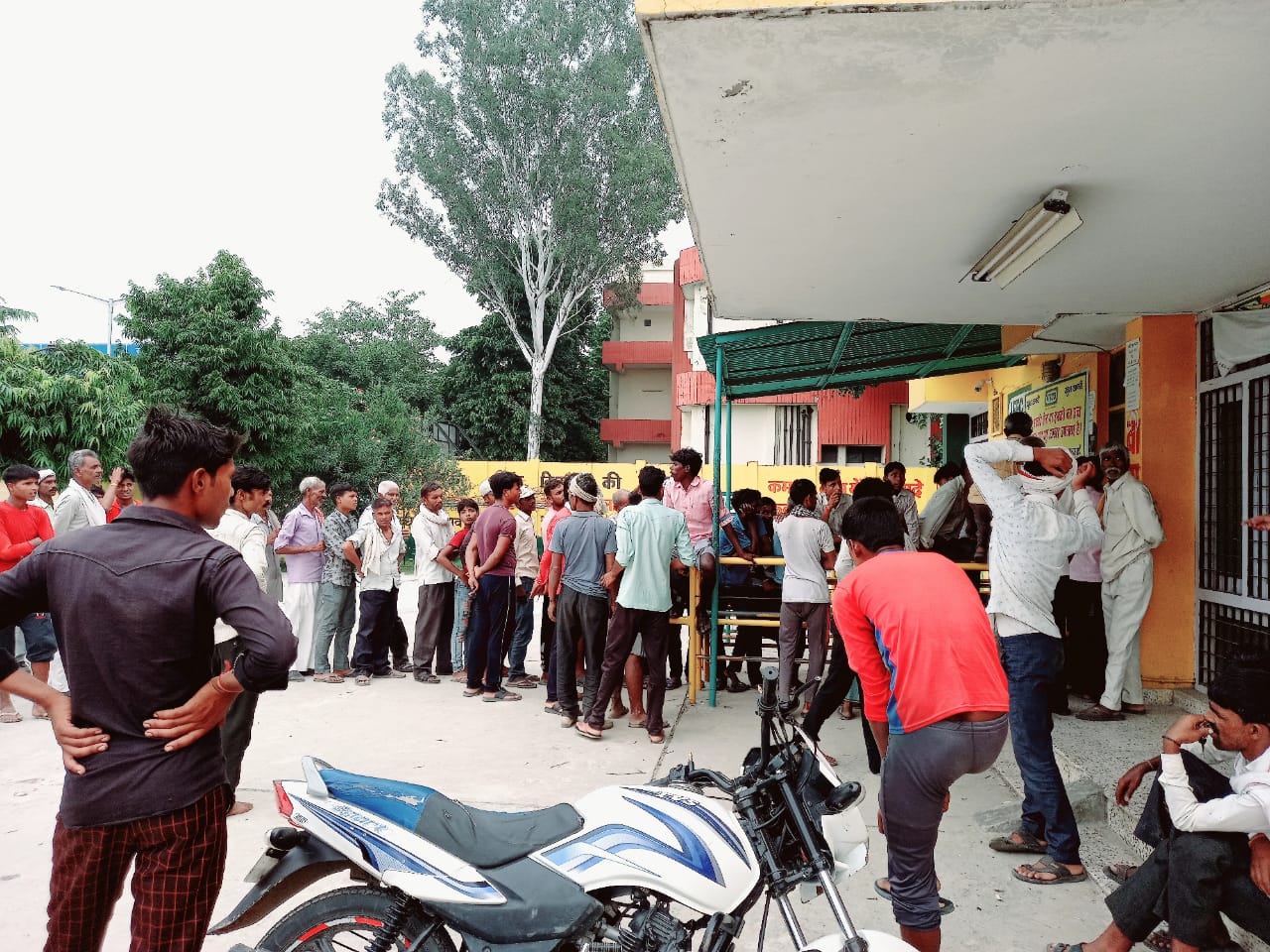 आँवला/बरेली - चार दिन से किसानों को नहीं मिल रही यूरिया , कैसे होगी फसल तैयार खराब होने की संभावना ,किसान परेशान।
