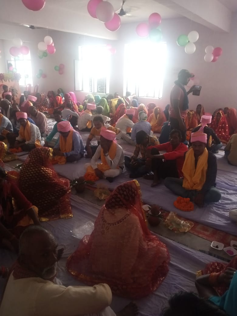 प्रयागराज: मुख्यमंत्री सामूहिक बिवाह समारोह सम्पन्न,