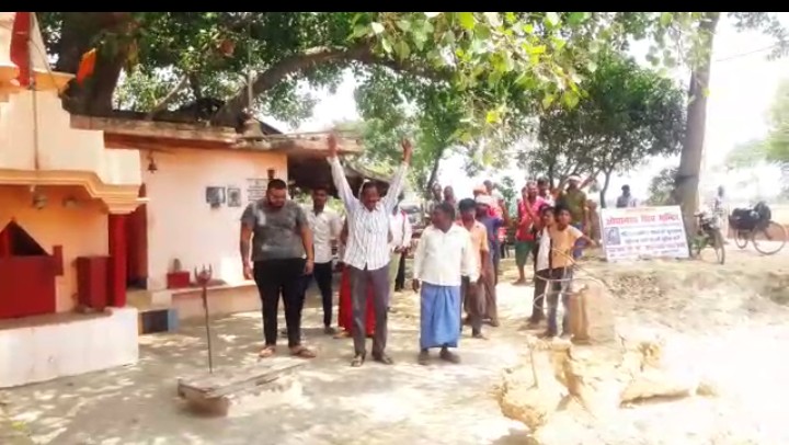 बरेली-भगवान शिव के मंदिर को तोड़ेंगे  का प्रयास किया जा रहा है
