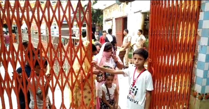 बरेली-सावन के पहले सोमवार को महामृत्युंजय को किया गया जलाभिषेक