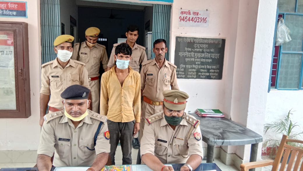 मैनपुरी: क्षेत्राधिकारी भोगांव के कुशल नेतृत्व मे पकड़ा गया वांछित कच्ची शराब व्यापारी