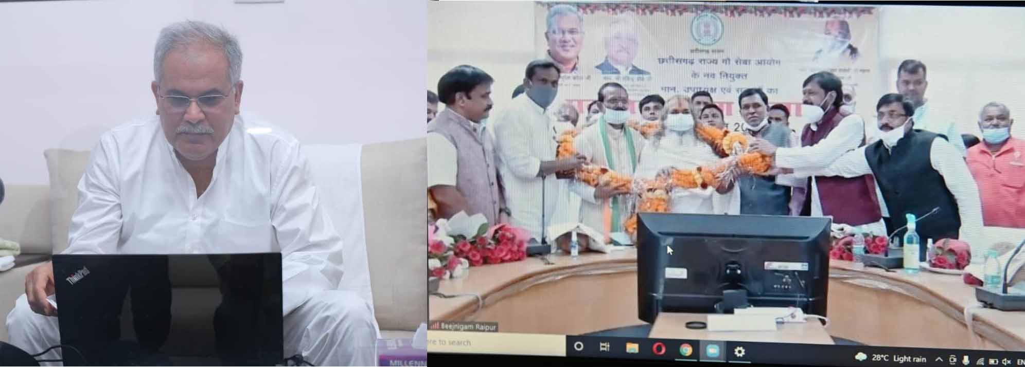 रायपुर : गौ संरक्षण और संवर्धन का काम किसानों के जीवन में बदलाव लाने की मुहिम का हिस्सा : श्री भूपेश बघेल
