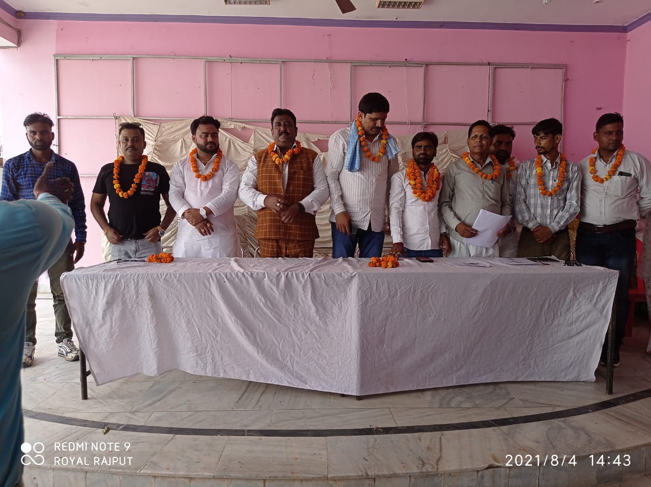 फर्रुखाबाद:बढ़पुर प्रधान संघ के चुनाव में अध्यक्ष पद पर ज्ञानेंद्र राजपूत की हुई ताजपोशी