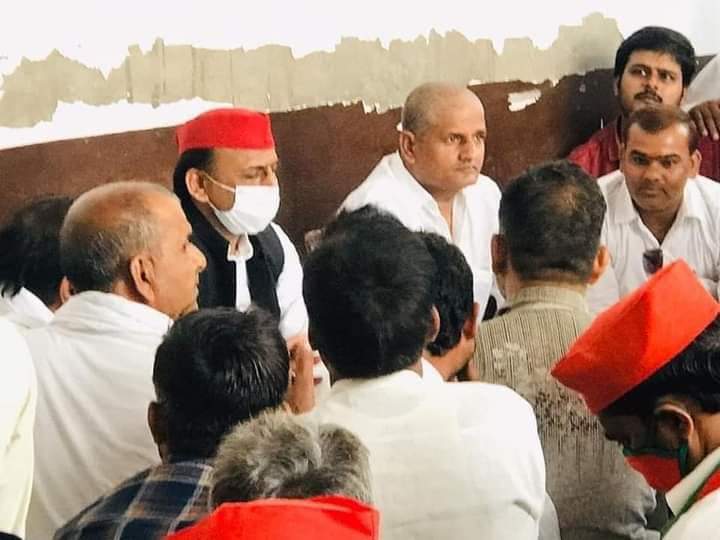 मैनपुरी: पूर्व मुख्यमंत्री अखिलेश  यादव ने ने मृत्यु पर जताया शोक