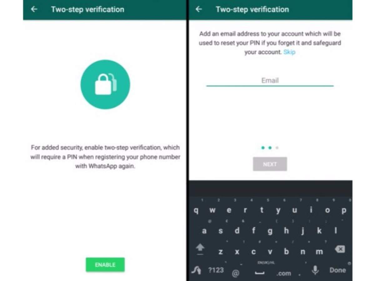 ऐसे इनेबल करें Two-step verification ,व्हाट्सप्प अकाउंट पहले से ज्यादा होगा सेफ