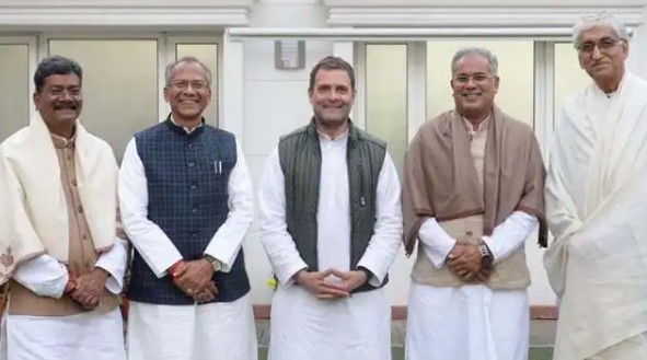 राहुल से तीन घंटे मुलाकात के बाद भी नहीं सुलझा छत्तीसगढ़ कांग्रेस विवाद