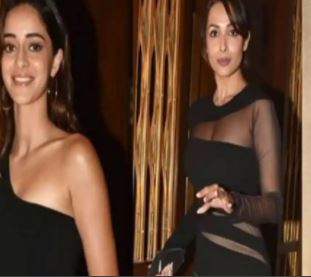 सितारों ने कीManish Malhotra के घर ग्रैंड पार्टी, Malaika Arora के लुक ने लूट ली महफिल