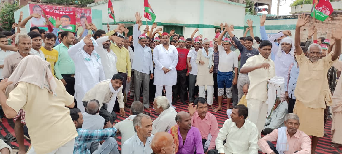 मैनपुरी : किशनी विधानसभा से आशीष कुमार सुर्खियों में दिखे l