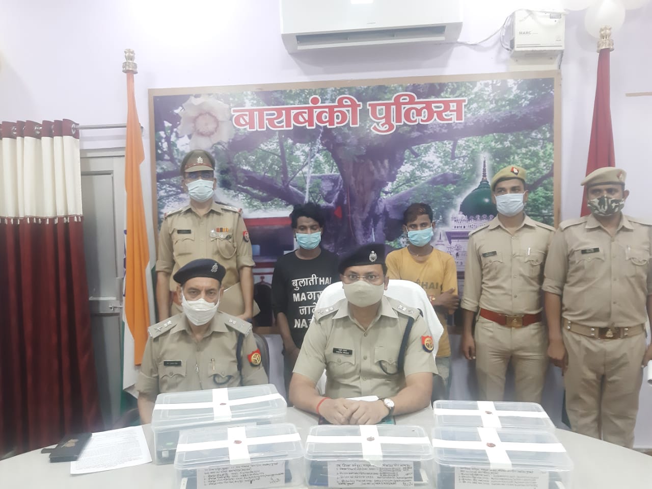 बाराबंकी: थाना फतेहपुर पुलिस टीम द्वारा 02 शातिर चोरों को किया गया गिरफ्तार