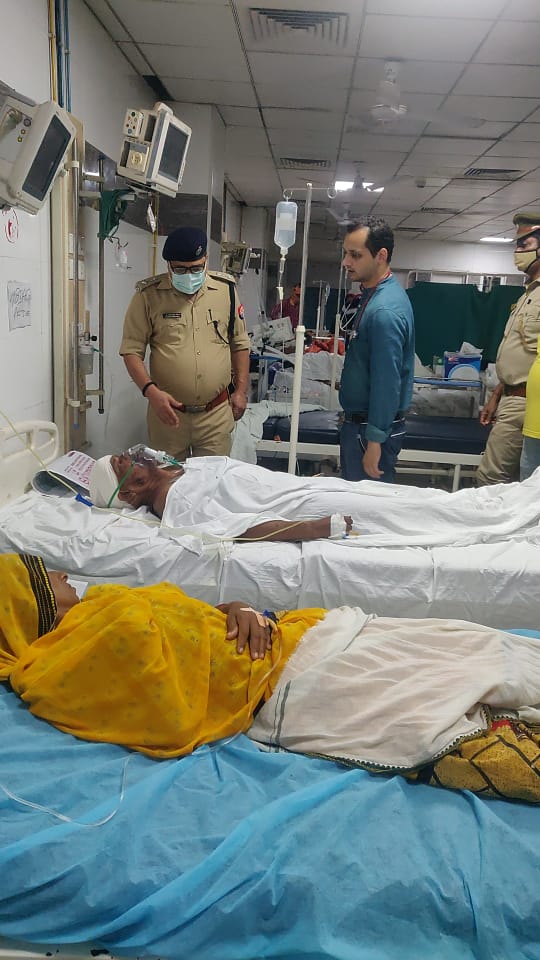 इटावा: ड्यूटी कर लौट रहे पुलिस कर्मी की अज्ञात वाहन ने मारी टक्कर