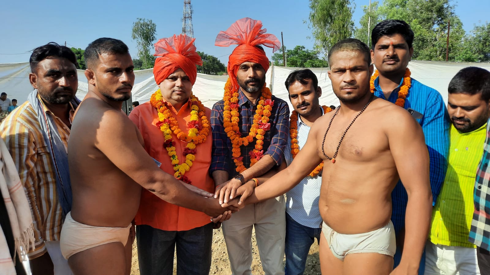 सीतापुर: दंगल प्रतियोगिता का हुआ शुभारंभ