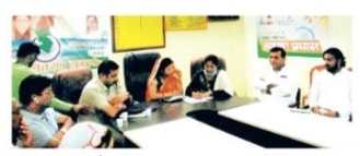 रायपुर :दशहरा सौहार्द्र पूर्ण मनाए जाने हुई शांति समिति की बैठक