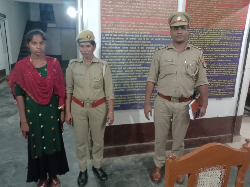 पीलीभीत: नाबालिक अपहर्ता नेहा कुमारी को माधौटांडा पुलिस ने 4 घंटे में किया बरामद।