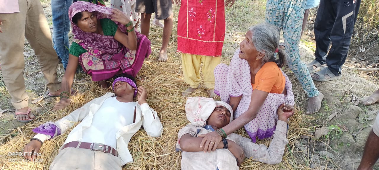 बहराइच: तीन ग्रामीण तथा एक वनकर्मी समेत चार लोगों को तेंदुए ने किया घायल।