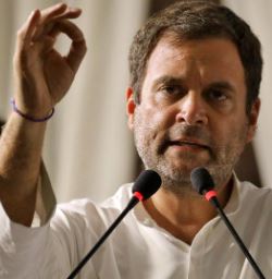 भाजपा ने राहुल गांधी पर किया पलटवार ,बोले - पार्ट टाइम पालिटिशियन, भारत के इतिहास के बारे में कुछ नहीं पता