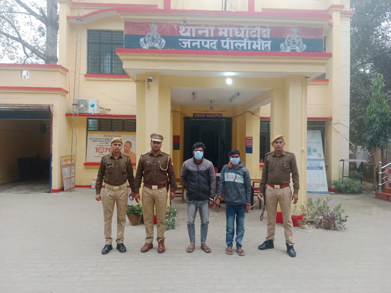 पीलीभीत: माधो टांडा पुलिस ने केवल 20घंटे में गैंगरेप के अभियुक्तों को किया गिरफ्तार
